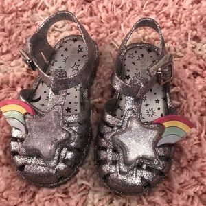 Mini Melissa size 8 sparkler water sandal